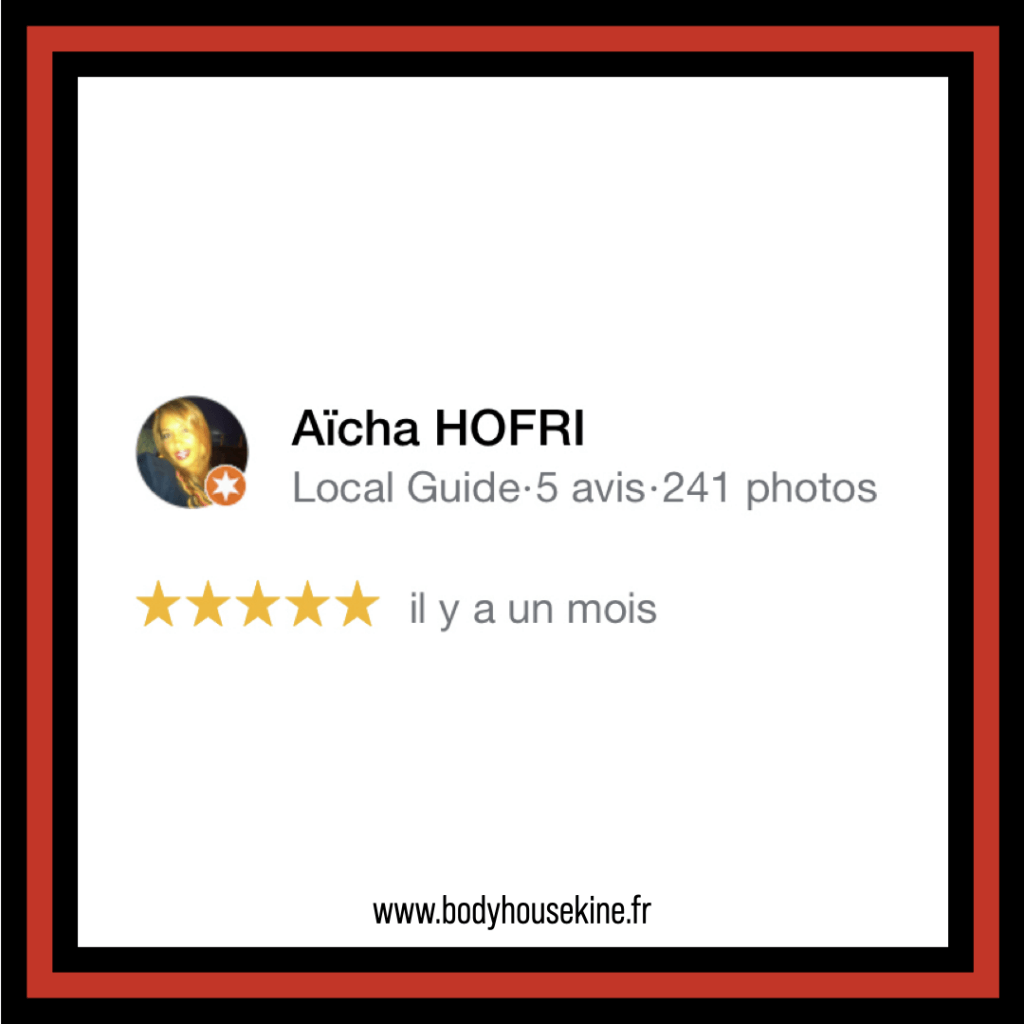 Avis clinique de kinésithérapie manuelle de Montreuil