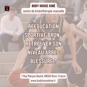 Rééducation sportive à Bron - Body House Kiné