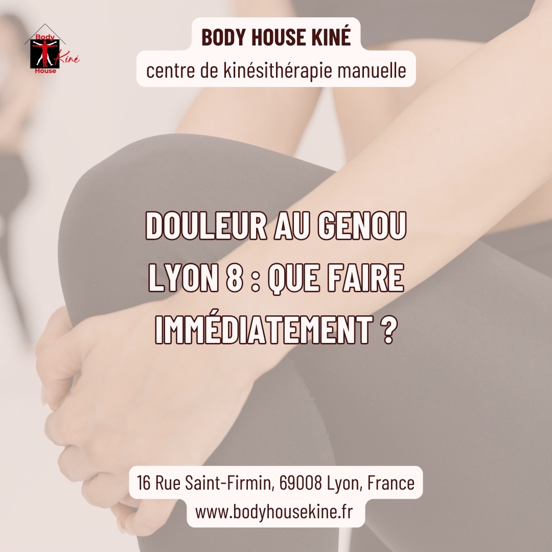 Douleur au genou 8 à Lyon - Body House Kiné