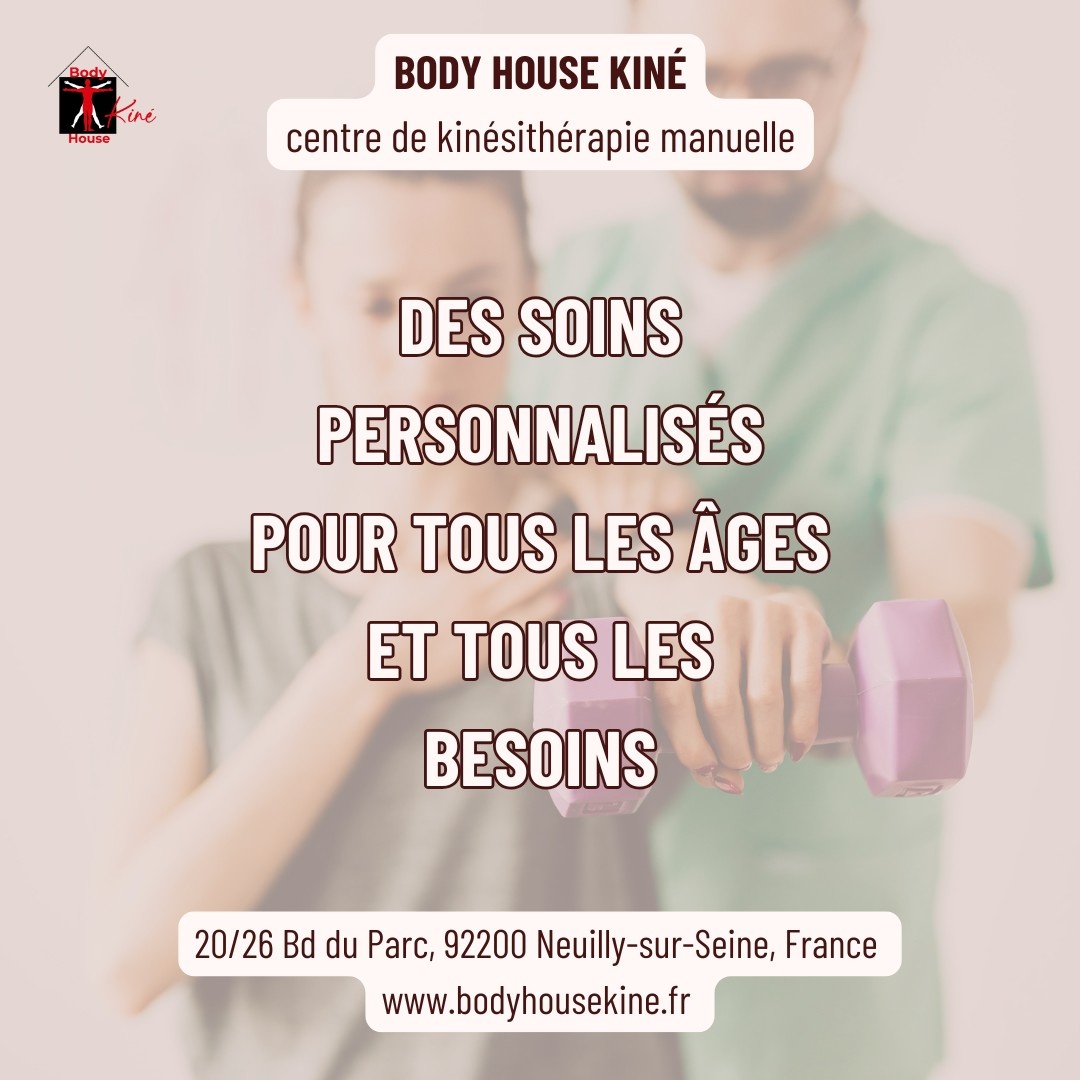 Kinésithérapie à Neuilly-sur-Seine - Body House Kiné