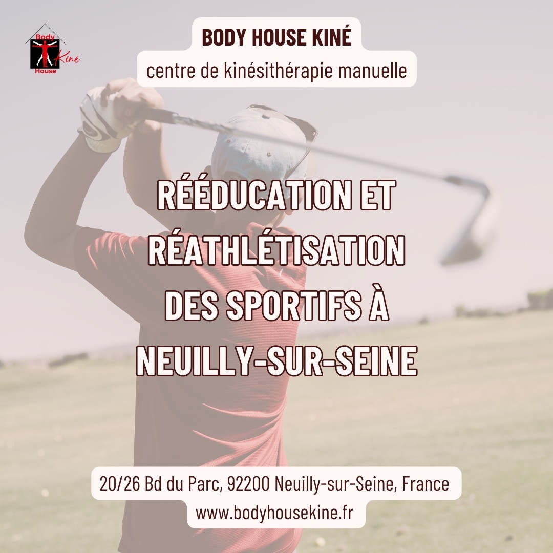 Kinésithérapie pour les sportifs à Neuilly-sur-Seine - Body House Kiné
