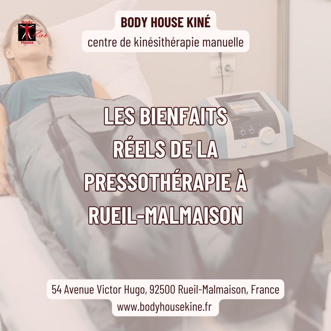 Pressothérapie à Rueil-Malmaison - Body House Kiné