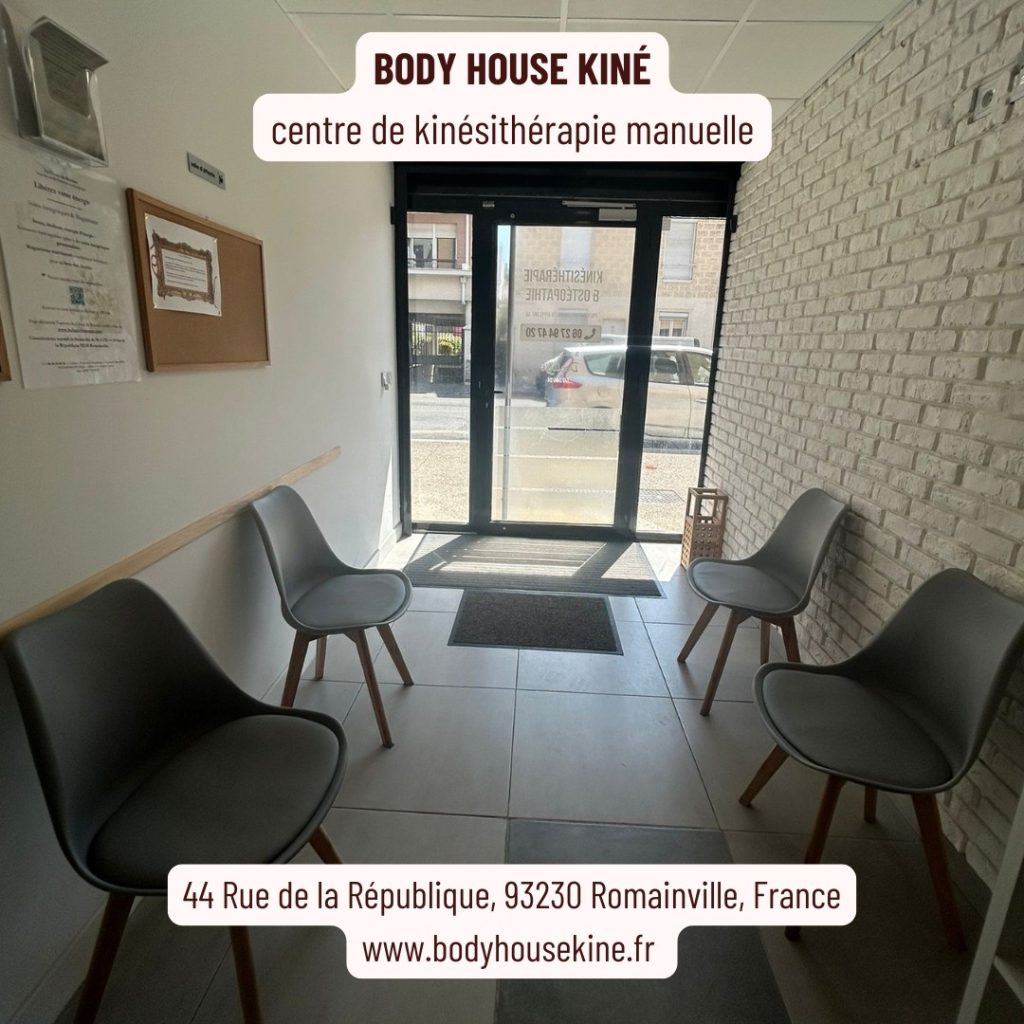 Centre Body House Kiné Romainville - salle d'attente